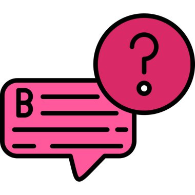 soru işareti vektör simgesi