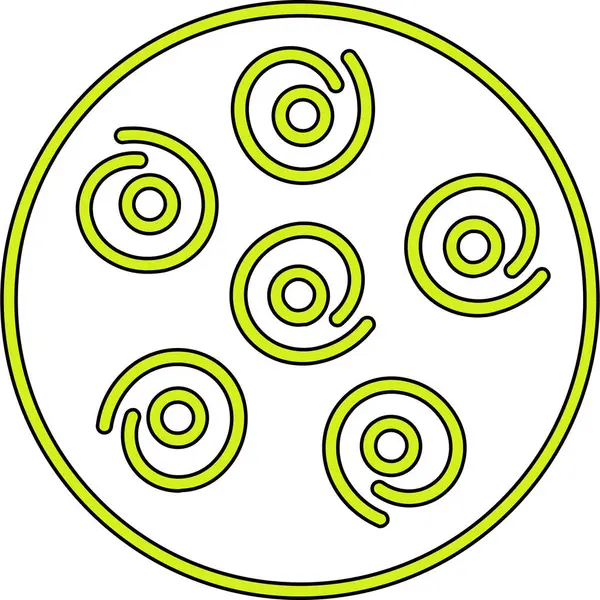 Çizgi film simgesinin vektör çizimi