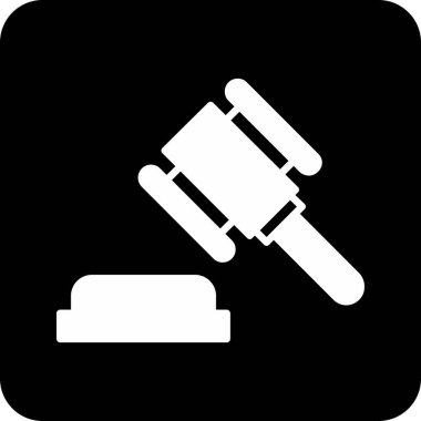 adalet simgesi vektör illüstrasyonu