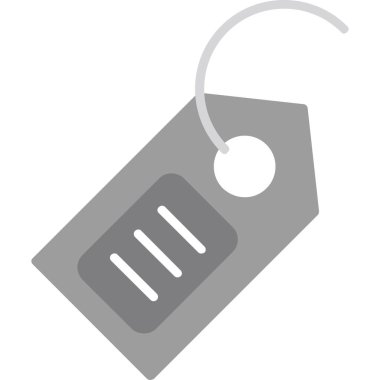 etiket simgesi vektör illüstrasyonu