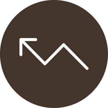 Modern bir simgenin vektör illüstrasyonu