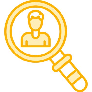 Ara. Web simgesi basit illüstrasyon