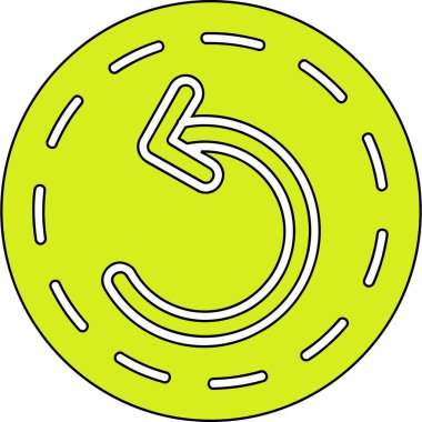 Golf topu. Basit tasarım