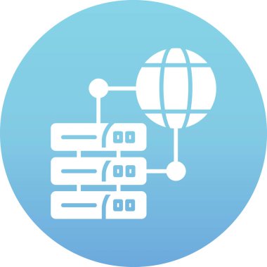 seo modern simgesinin vektör illüstrasyonu