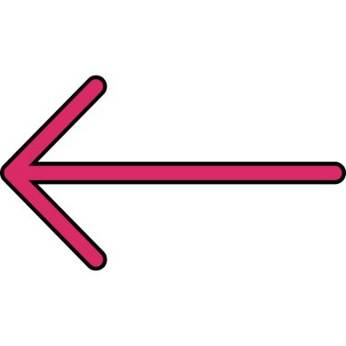 ok simgesi vektör illüstrasyonu