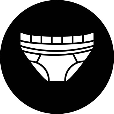 iç çamaşırı vektör tasarım simgesi