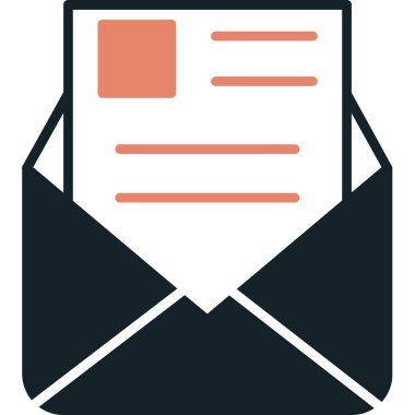 e-posta simgesi doldurulmuş özet biçimi