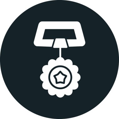 Lamba. Web simgesi basit illüstrasyon