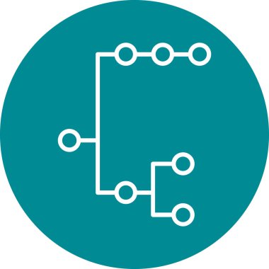 bağlantı simgesi. Web için bağlantı vektör simgelerinin basit illüstrasyonu