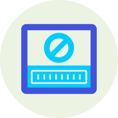 Bilgisayar. Web simgesi basit illüstrasyon