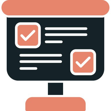 Kontrol listesi Pano vektör simgesi