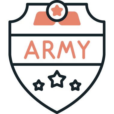 Rozet simge vektör çizim