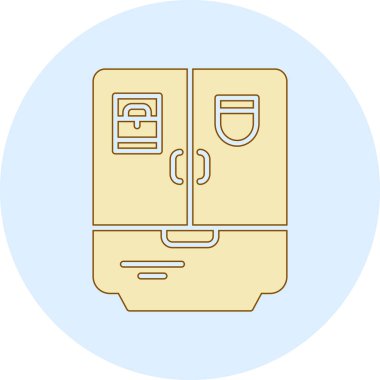 Vektör illüstrasyonu, simge ögesi arkaplanı