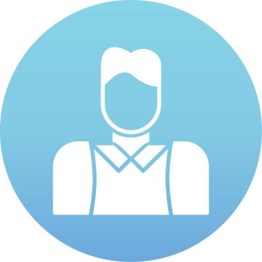 Kadın simgesinin vektör illüstrasyonu