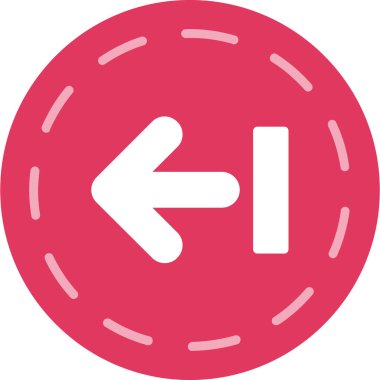 ok simgesinin vektör illüstrasyonu