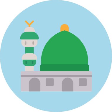 Cami islami simge oluşturma - taslak biçimi