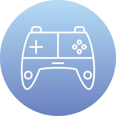 Oyun. Web simgesi basit illüstrasyon