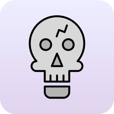 Cadılar Bayramı ikon vektör illüstrasyonu