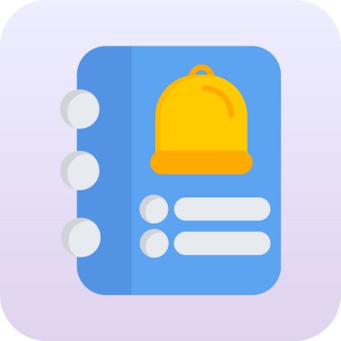 Modern bir simgenin vektör illüstrasyonu