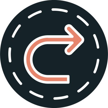 ok tazeleme simgesi doldurulmuş - taslak biçimi ile yeniden yükle