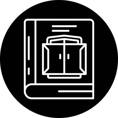 buzdolabı vektör illüstrasyonu