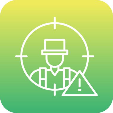 Benzersiz mimar vektör simgesi