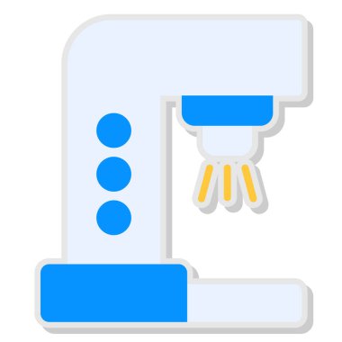 Klima simgesi, vektör illüstrasyonu