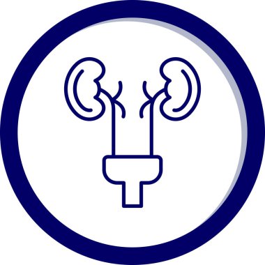 İnsan kulak ikonu. vektör illüstrasyonu