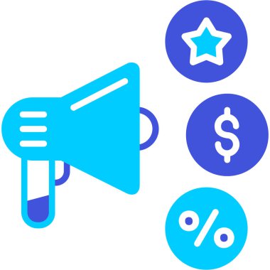 Hoparlör simgesi, vektör illüstrasyonu