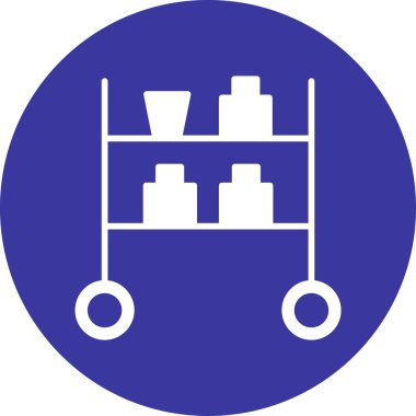 Gıda simgesinin vektör illüstrasyonu