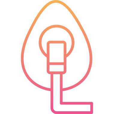 Fiş. Web simgesi basit illüstrasyon