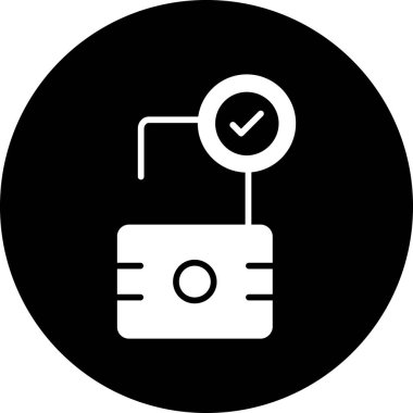 seo modern simgesinin vektör illüstrasyonu