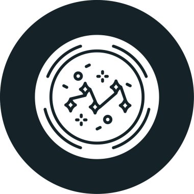 Modern b 'nin vektör illüstrasyonu oyun simgesinden yoksun