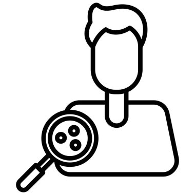 Arama simgesi, vektör illüstrasyonu bul