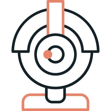 hedef vektör simgesi modern basit illüstrasyon