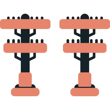 Modern simgenin vektör illüstrasyonu