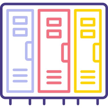 Sunucu. Web simgesi basit illüstrasyon