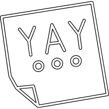 Konuşma balonu vektör çizimi