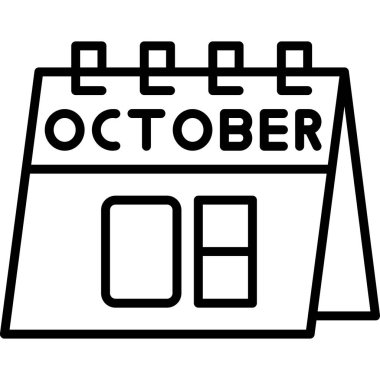 Takvim Eylül vektör simgesi tasarımı