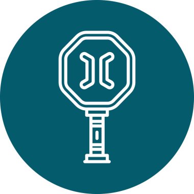 Modern b 'nin vektör illüstrasyonu eksik simgesi