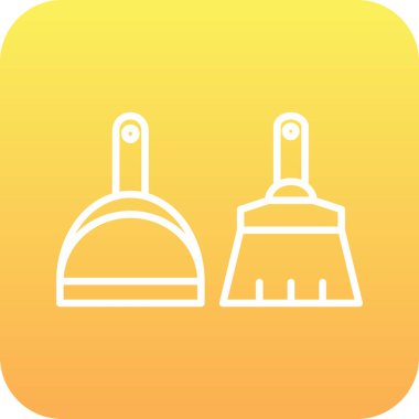 Mutfak aletlerinin gerçekçi tasarımı ikonu