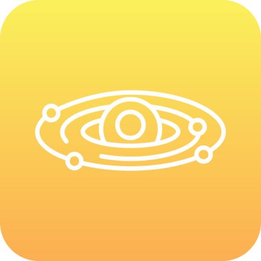 Göz simgesinin vektör illüstrasyonu