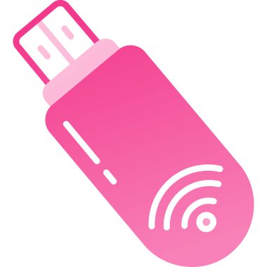 usb sürücü simgesinin vektör illüstrasyonu