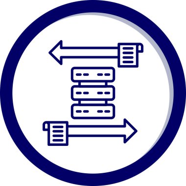 seo modern simgesinin vektör illüstrasyonu