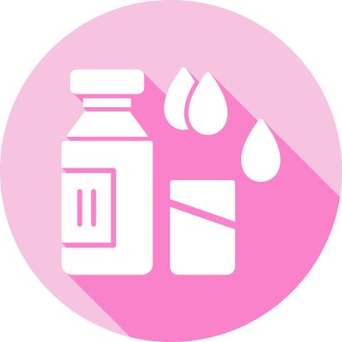 güzellik kozmetik vektör simgesi düz stilde