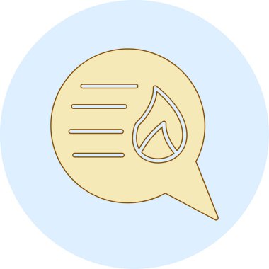 Bir harita simgesinin vektör illüstrasyonu