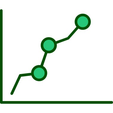 Grafik simgesi. vektör çizim
