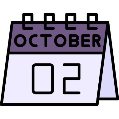 Kasım 16 - Takvim simgesi - Takvimin vektör illüstrasyonu