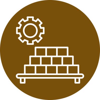 Seo ve simgenin vektör illüstrasyonu