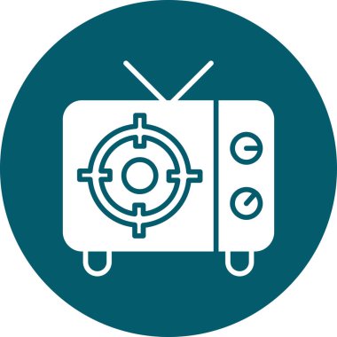 Seo simgesinin vektör illüstrasyonu